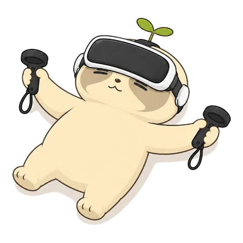 VRで体をひねるなまコ