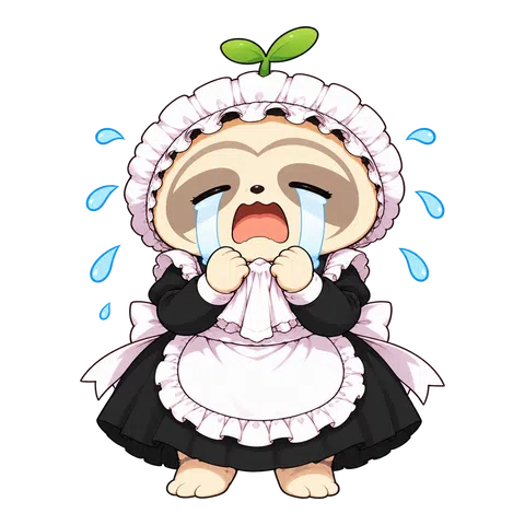 驚くメイドのなまコ