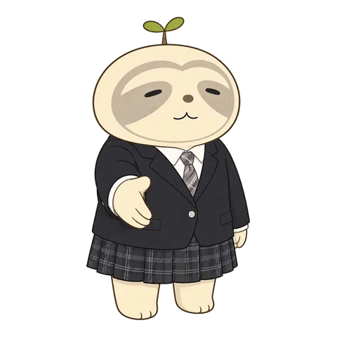 スカート姿で握手するなまコ