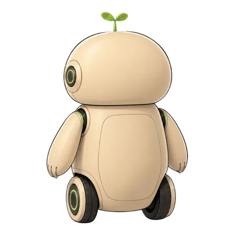 後ろ向きロボットのなまコ