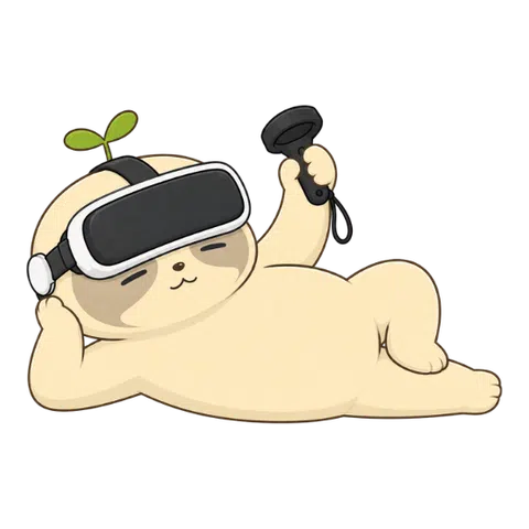 VRで寝転ぶなまコ