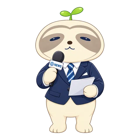 ニュースを取材するなまコ