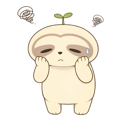 頭を抱えるなまコ