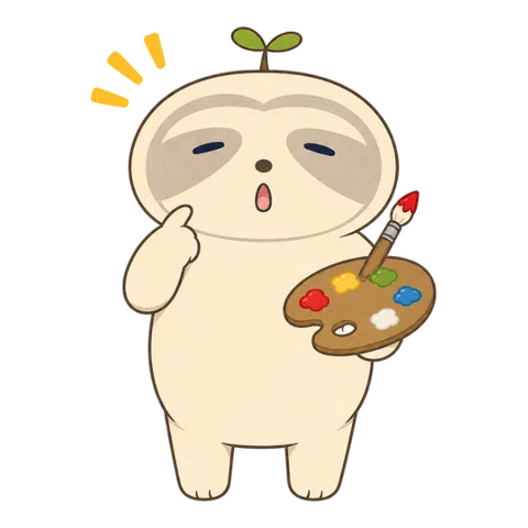 絵のアイデアが浮かぶなまコ