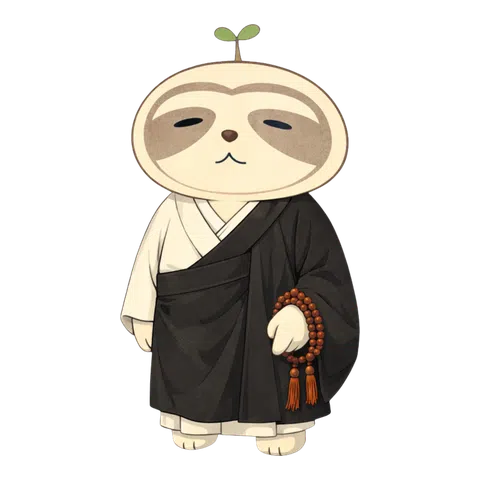 黒い羽織を着たなまコ