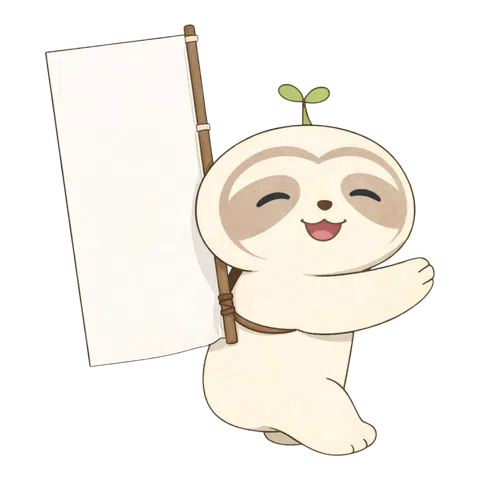 白い旗を掲げるなまコ