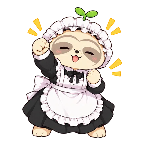 喜ぶメイドのなまコ