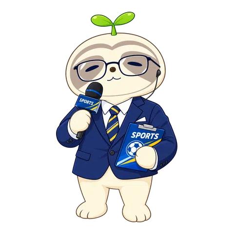 スポーツを取材するなまコ