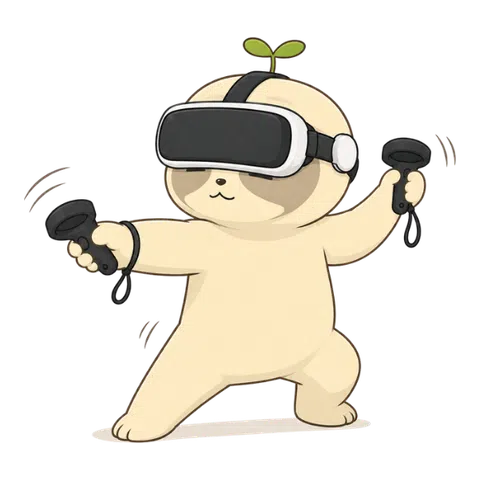 VRを楽しむなまコ