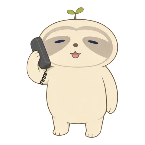 携帯電話で話すなまコ