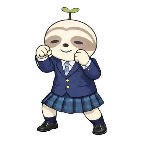 制服で応援するなまコ