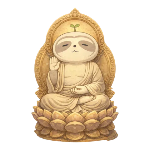 仏像になったなまコ