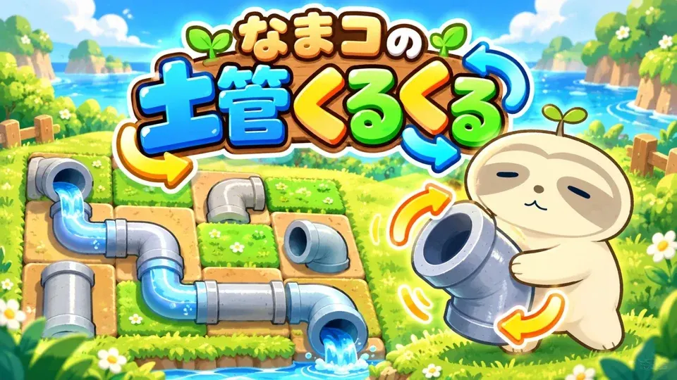 なまコの土管くるくる