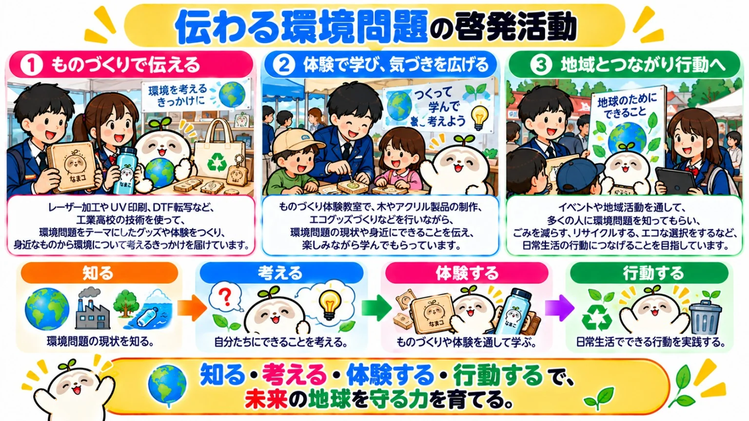 環境問題への発信と体験