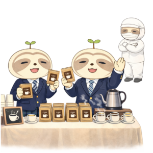 Coffee Product Stand